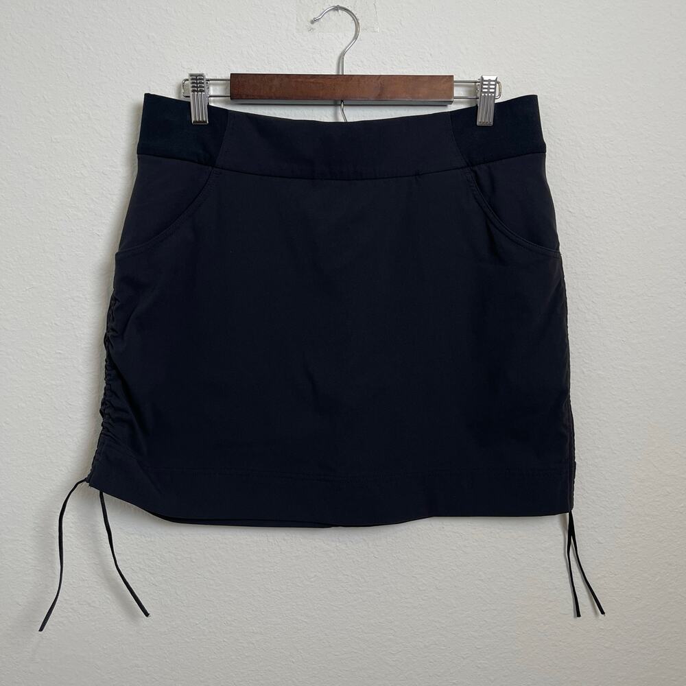 Columbia Omni-Shield Black Skort Women’s Large Built-In Shorts Active Skirt